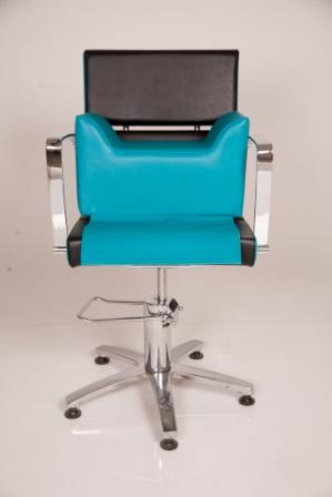 Сиденье для детей Юниор для парикмахерского кресла, цвет синий