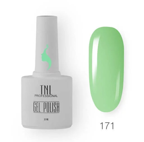 TNL Гель-лак для ногтей 8 Чувств №171 (фисташковое мороженое) 10мл