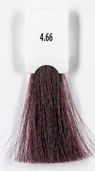 Kaaral Baco Color Soft Крем-краска для волос 4/66 средний коричневый красный насыщенный, 100мл