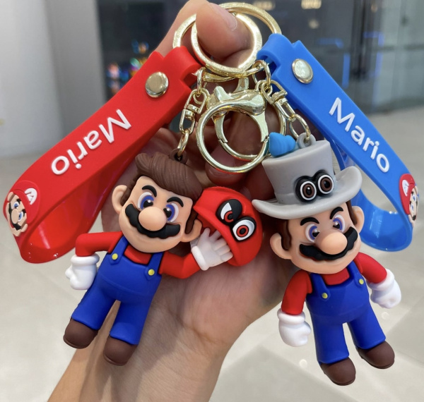Брелок Супер Марио/ Марио в шляпе (Mario)
