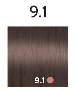 Cutrin Aurora Demi крем-краска для волос 9/1 Очень светлый пепельный блондин 60мл