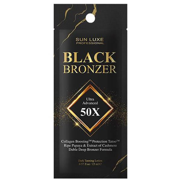 Sun luxe Крем для загара Black Bronzer (50 бронзаторов) 15мл