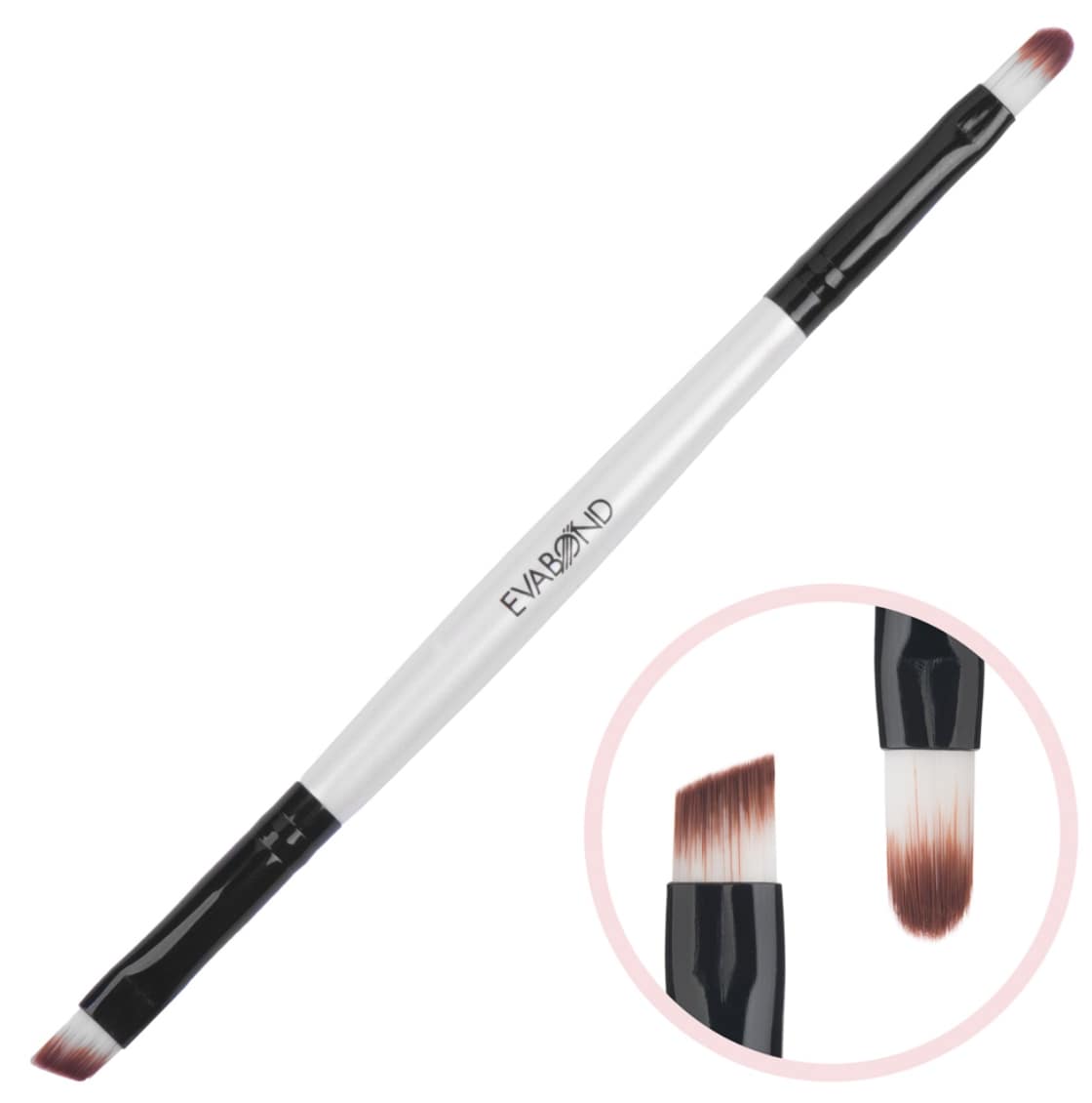 EvaBond Кисть 2-сторонняя для бровей и губ