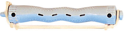 EuroStil Коклюшки для химзавивки серо-голубые 14х80 мм 12 шт