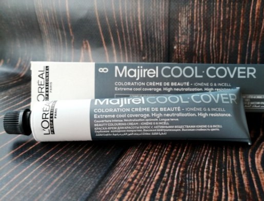 L'Oreal Professionnel Majirel Cool Cover Крем-краска 8 светлый блондин 50мл