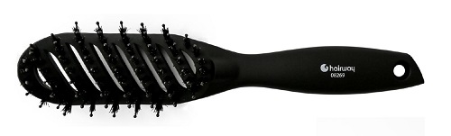 Щетка Hairway 9 рядная, изогнутая с щетиной
