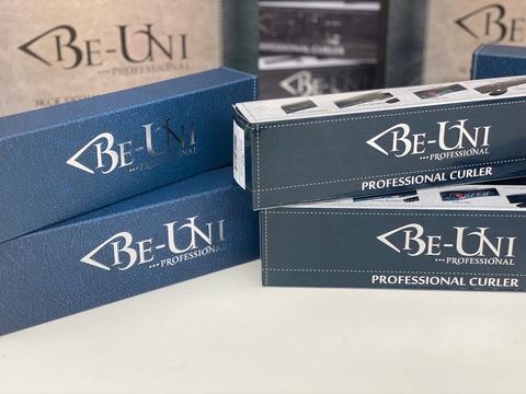 Щипцы выпрямители Be-Uni V069 Diving Pro Iron турмалиновый кварц, терморегулятор, темно синие