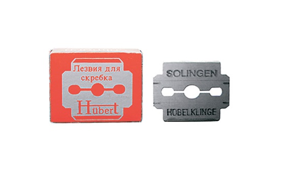 Hubert Лезвие для скребка 10шт