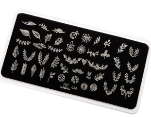 TNL Трафарет для стемпинга металлический  (6*12) Premium №099