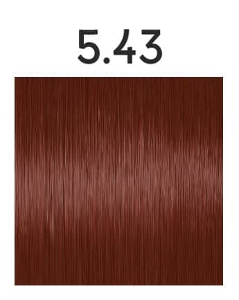 Cutrin Aurora крем-краска для волос 5/43 Светло-коричневое медное золото 60мл