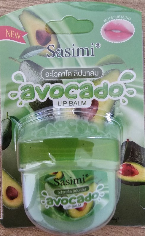 Sasimi Бальзам для губ Авокадо Sasimi 8мл