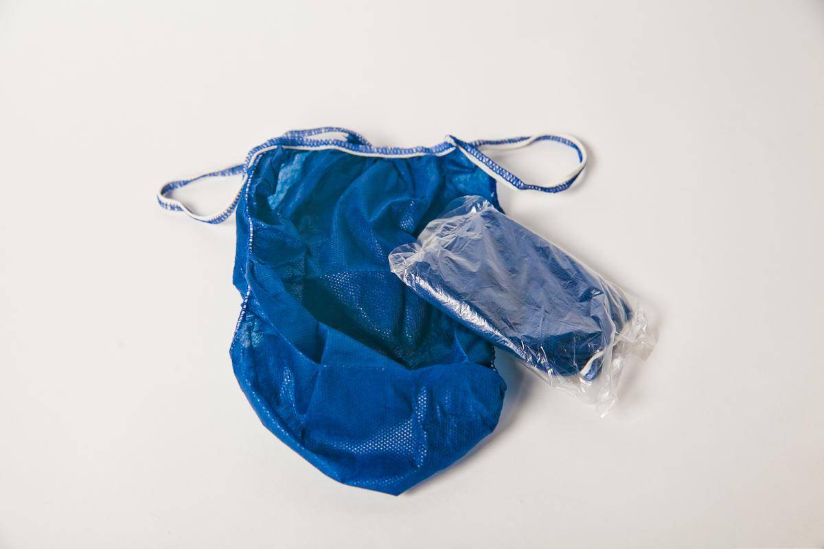 Трусы-бикини одноразовые мужские cпанбонд в индивидуальной упаковке 25шт