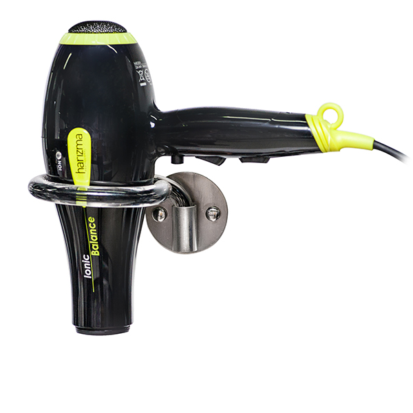 Harizma Держатель настенный для фена из металла и пластика