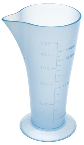 Стакан мерный голубой, 120мл