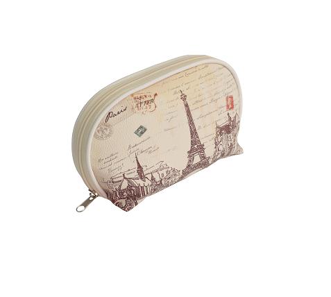 Косметичка Парижская мода Dewal Beauty BG-5 (20,5*7,5*13см)