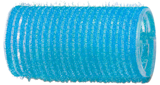 Dewal Бигуди-липучки голубые 28х60 мм 12 шт