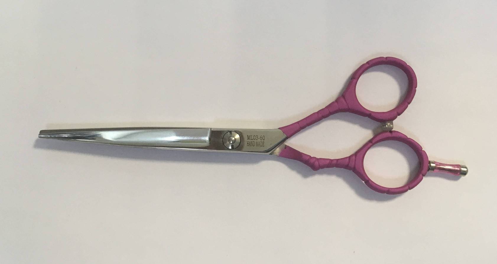 Ножницы парикмахерские BaByliss 5.5 прямые розовые