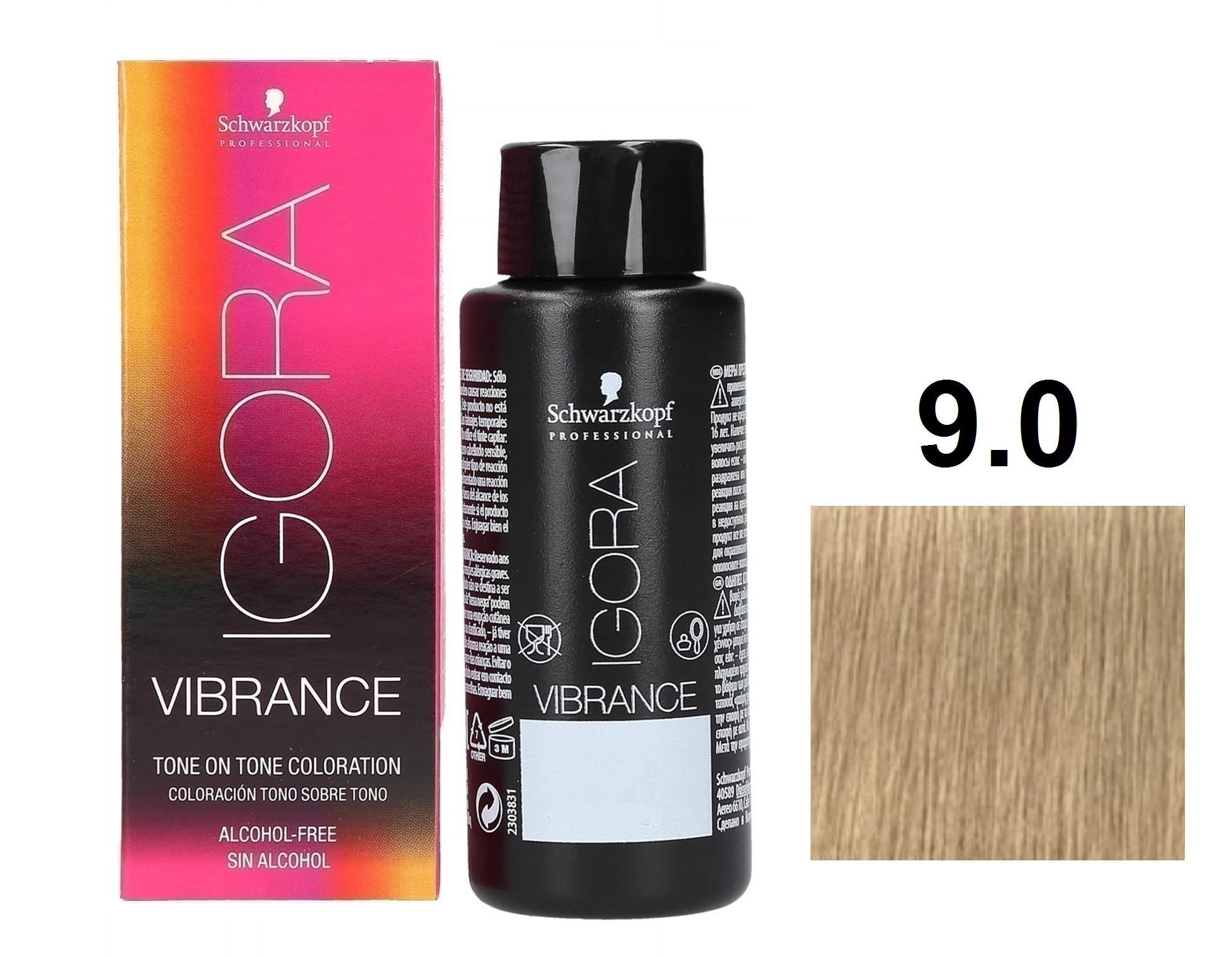 Schwarzkopf Igora Vibrance Краситель для волос 9/0 светлый блондин натуральный 60мл