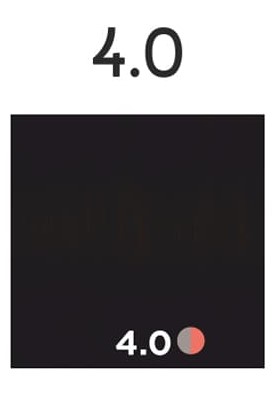 Cutrin Aurora Demi крем-краска для волос 4/0 Коричневый 60мл