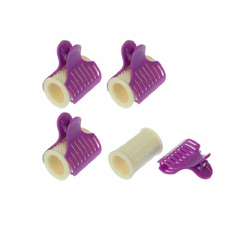 Бигуди термо круглые + краб полые 38 мм 4 шт