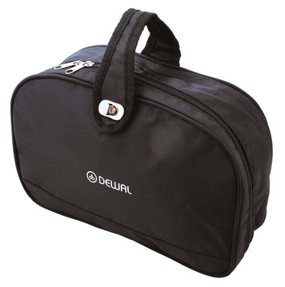 Сумка-нессесер для парикмахерских инструментов DEWAL,черная 32х21х9см
