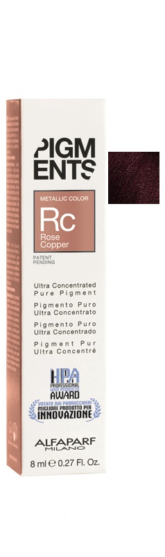 Alfaparf Milano Pigments Пигмент-тюбик медно-розовый Rose Сopper 8мл