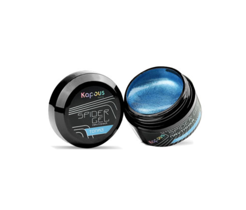 Kapous Spider Gel Гель-краска для дизайна ногтей, топаз 5мл