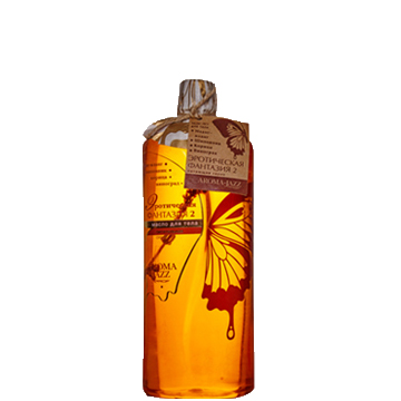 Масло для тела питающее Романтическая фантазия для двоих №2 Aroma Jazz, 350мл