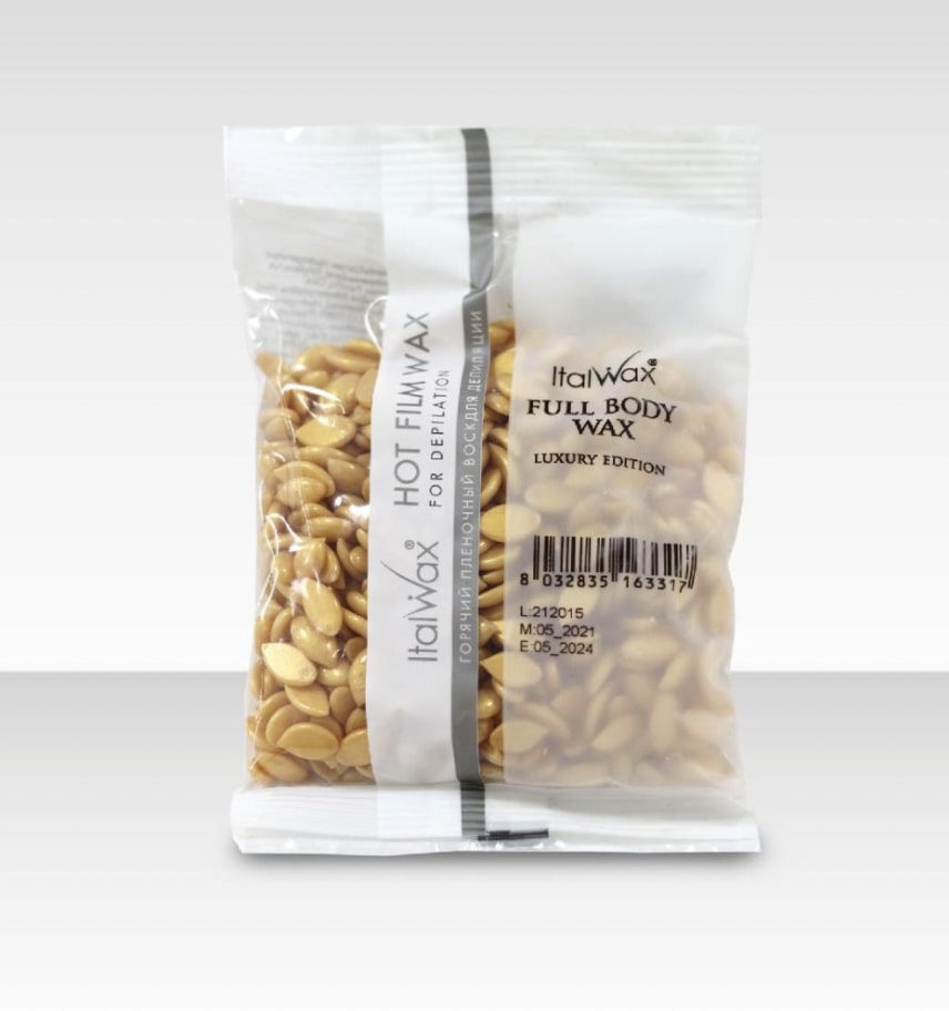 Italwax Воск-гранулы горячий пленочный для депиляции Full Body Wax 100гр