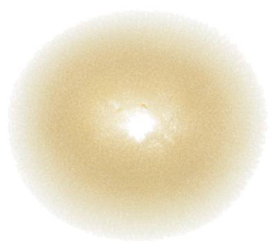 Dewal Валик для волос сетка блондин d 10см