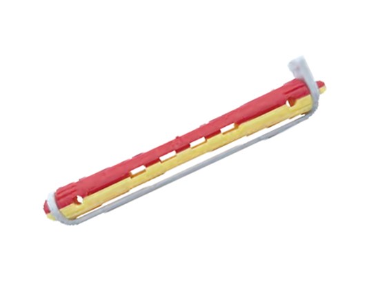 Harizma Коклюшки прямые 9х91мм (12шт) желто-красные 