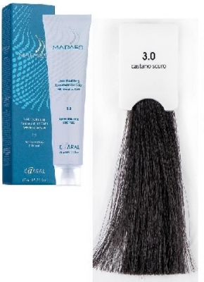 Краситель для волос Kaaral Maraes Nourishing Permanent Hair Color 3/0 темный каштан, 100мл