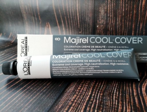 L'Oreal Professionnel Majirel Cool Cover Крем-краска 7/18 блондин пепельный мокка 50мл