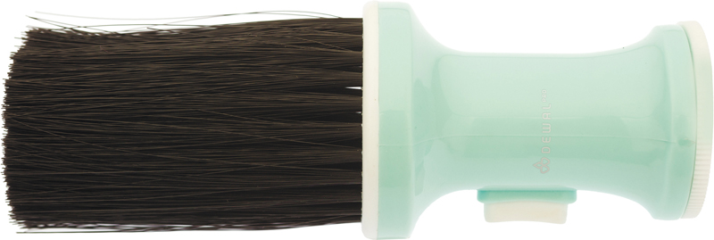 Щетка-сметка DEWAL,настольная, ручка- пластик, с ёмкостью для талька, искусственная щетина