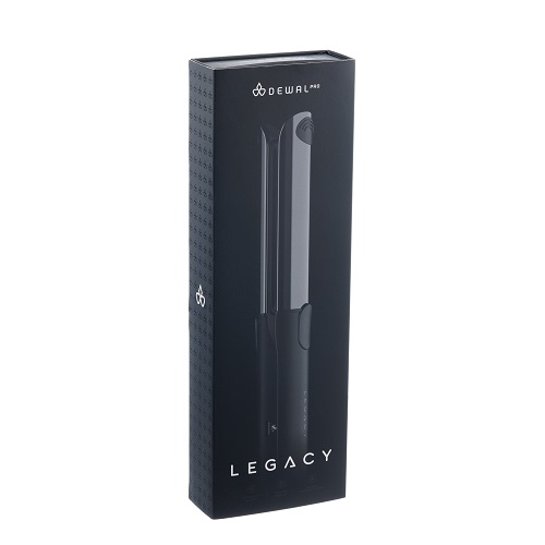 Щипцы для выпрямления волос DEWAL PRO LEGACY, черный, 24х95мм, керамич пластины, 60Вт