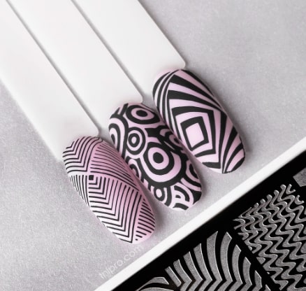 TNL Трафарет для стемпинга металлический  (6*12) Premium №47