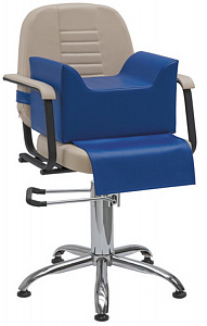 Сиденье для детей Юниор для парикмахерского кресла, цвет синий