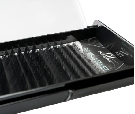 Ресницы на ленте Ø0,10 М-изгиб TNL Royal Velvet MIX 20 линий 6-15мм