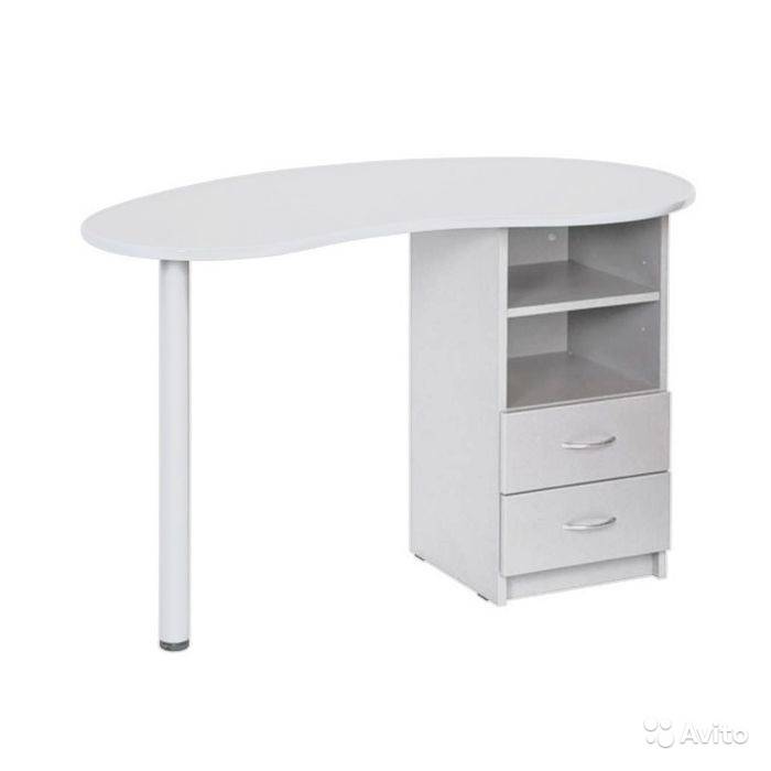 Стол маникюрный Катрин, цвет белый