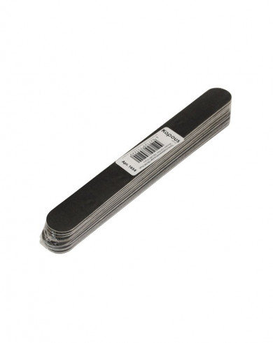 Kapous Пилка для ногтей 180/240 овальная прямая 1шт