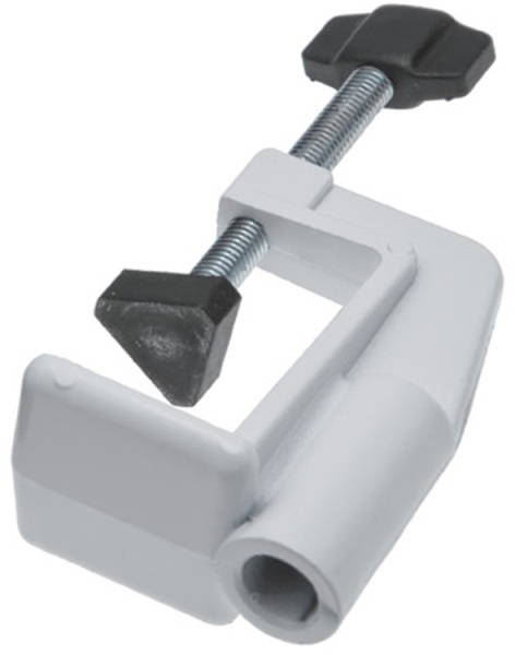 Кронштейн металлический для крепления лампы-лупы.