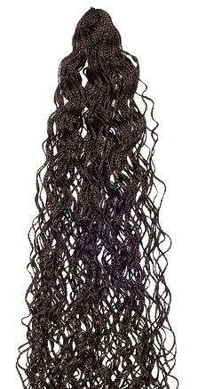 Hairshop ЗИЗИ канекалон косички волнистые № 002 (темно коричневый)