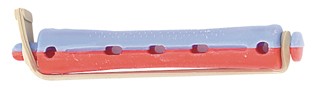 Dewal Коклюшки для химзавивки красно-голубые 9х60 мм 12 шт
