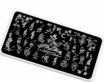 TNL Трафарет для стемпинга металлический  (6*12) Premium №29