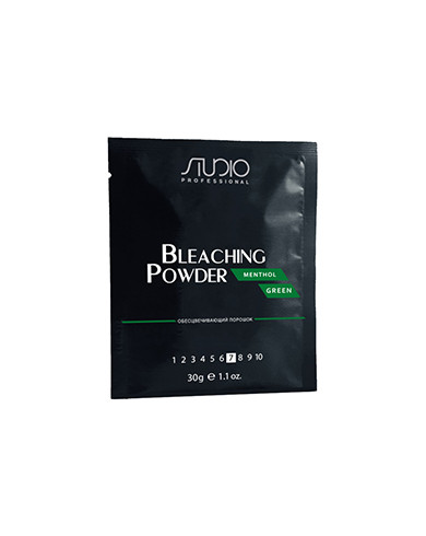 Kapous Professional Studio Порошок обесцвечивающий для волос Menthol Green 30гр