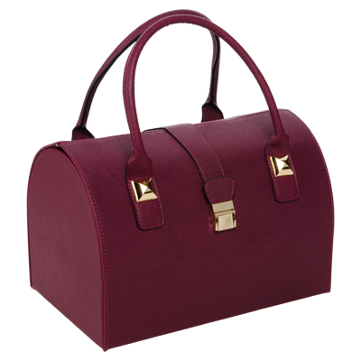 Саквояж профессиональный с ручками (30х20х20,5) Irisk, Сливовый