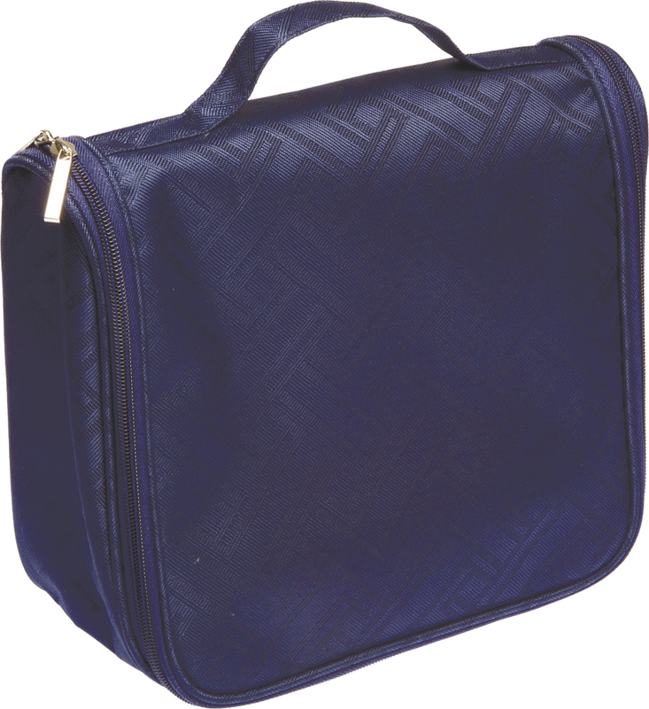 Косметичка Вояж DEWAL BEAUTY BG-207 (27,5 х23х11см) синяя