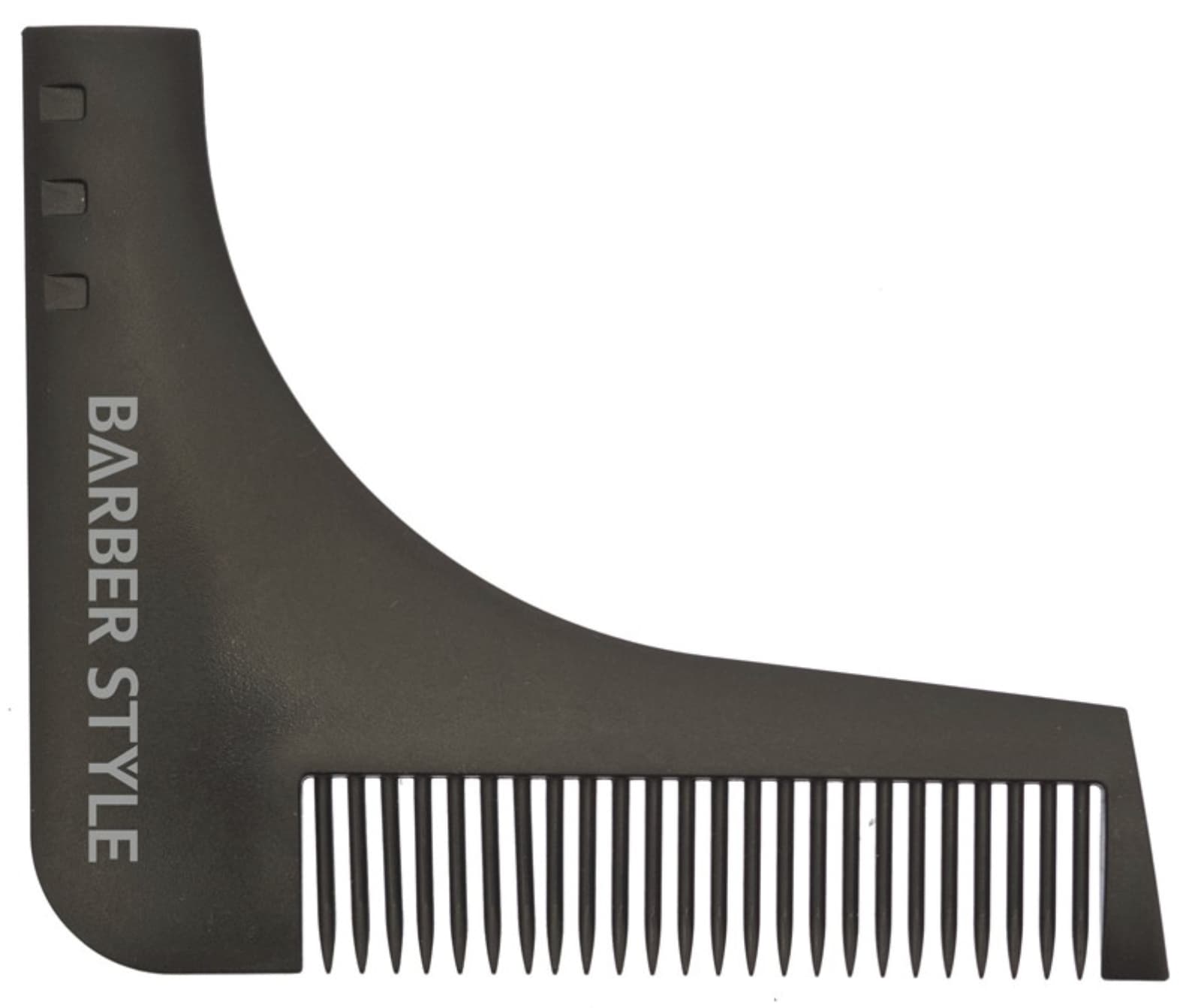 Расческа DEWAL для формирования бороды черная, 9,5х11 см