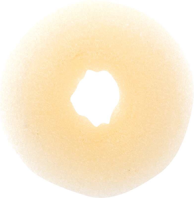 Dewal Валик для волос сетка блондин d 8 см