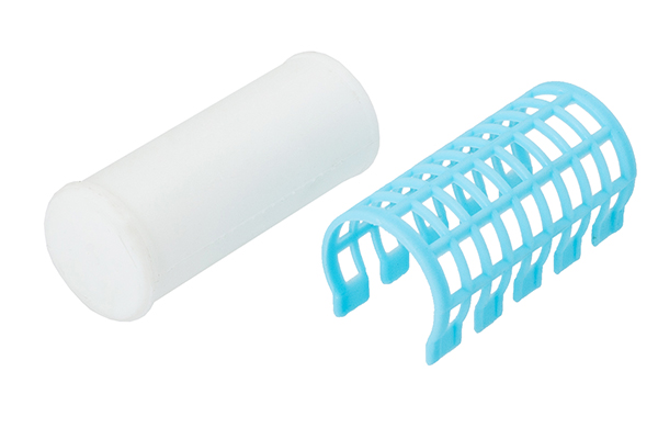 Бигуди термо круглые синие 28мм  5шт